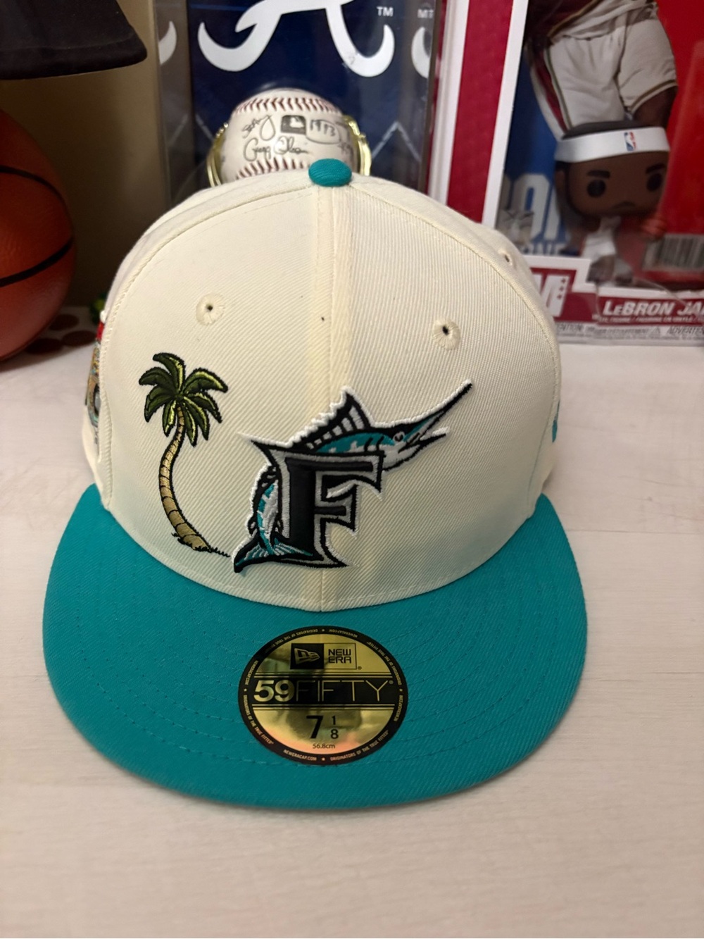 Fitted Florida Marlins Simpsons limited edition hat